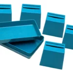 Beker quiz incl. shalen, blauw