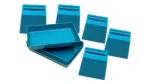 Beker quiz incl. shalen, blauw
