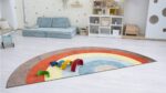 Regenboog kleed halfrond - Afbeelding 2