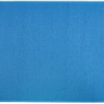 Laagpolig tapijt 60 x 100 cm, lichtblauw