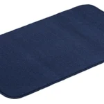 Laagpolig tapijt 60 x 100 cm, donkerblauw