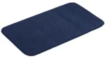 Laagpolig tapijt 60 x 100 cm, donkerblauw