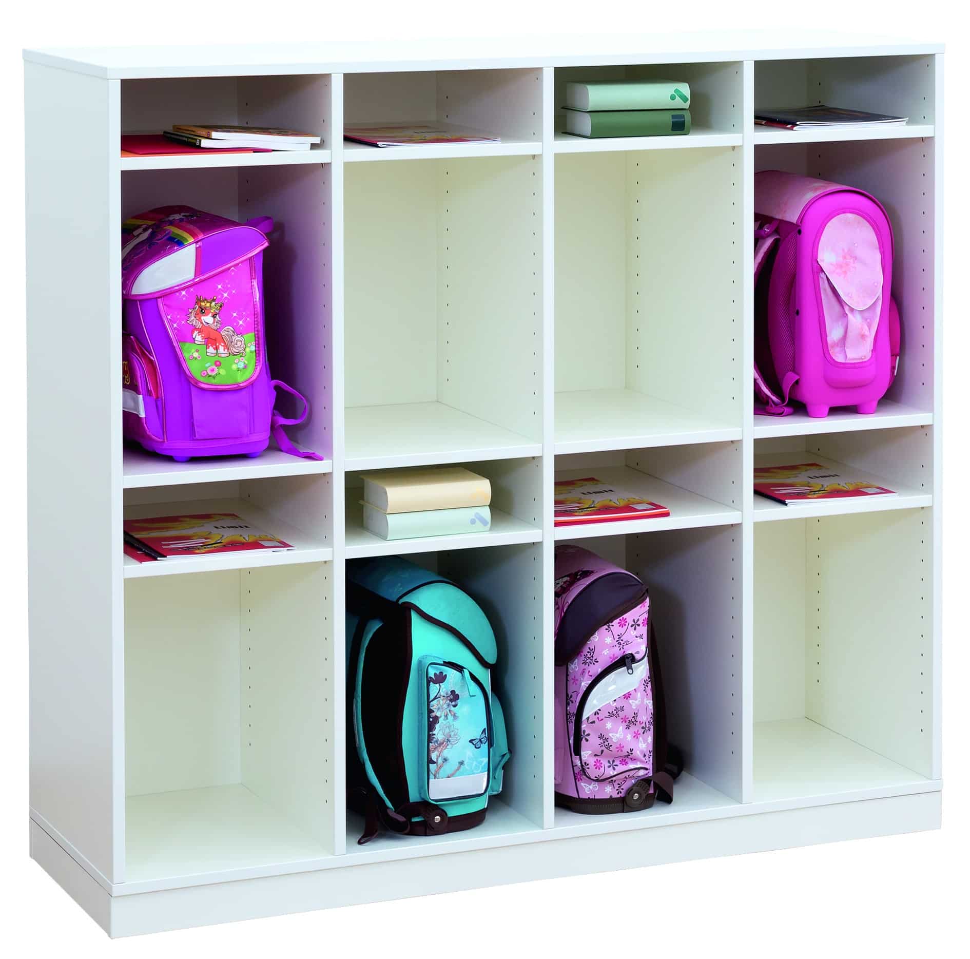 808176_a.jpg Flexeo® Garderobe Kast 4 Rijen - Afbeelding 1