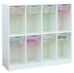 Flexeo® Garderobe Kast 4 Rijen - Afbeelding 3