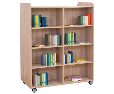 809115_i-1.jpg Bibliotheek Kast XL 2-zijdig - Afbeelding 1