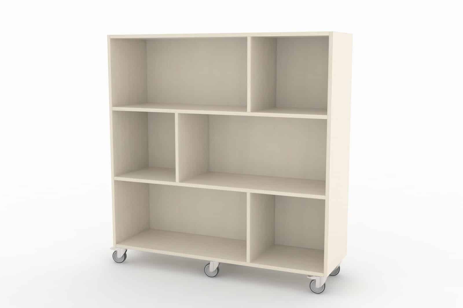 8116L_Kubus_Scheidingswand.jpg Kast Dubbelzijdig - Afbeelding 1