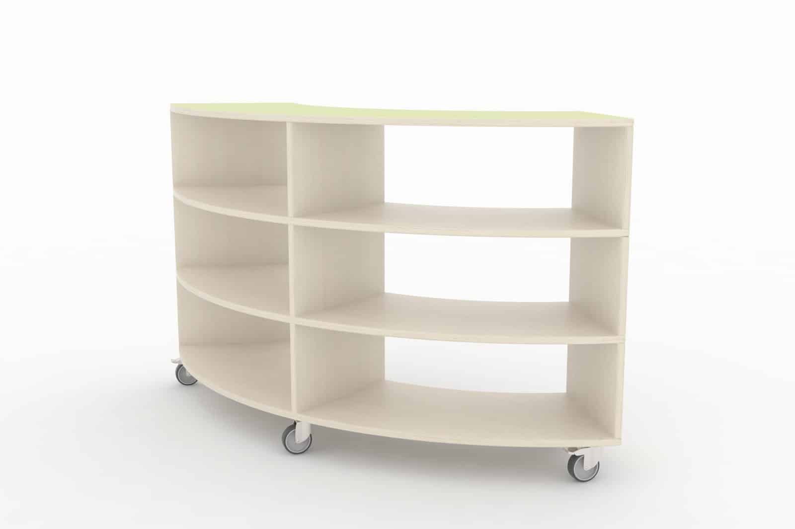 8401.jpg Open Gebogen Kast - Afbeelding 1