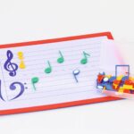 Magnetisch Muziek notitiebord