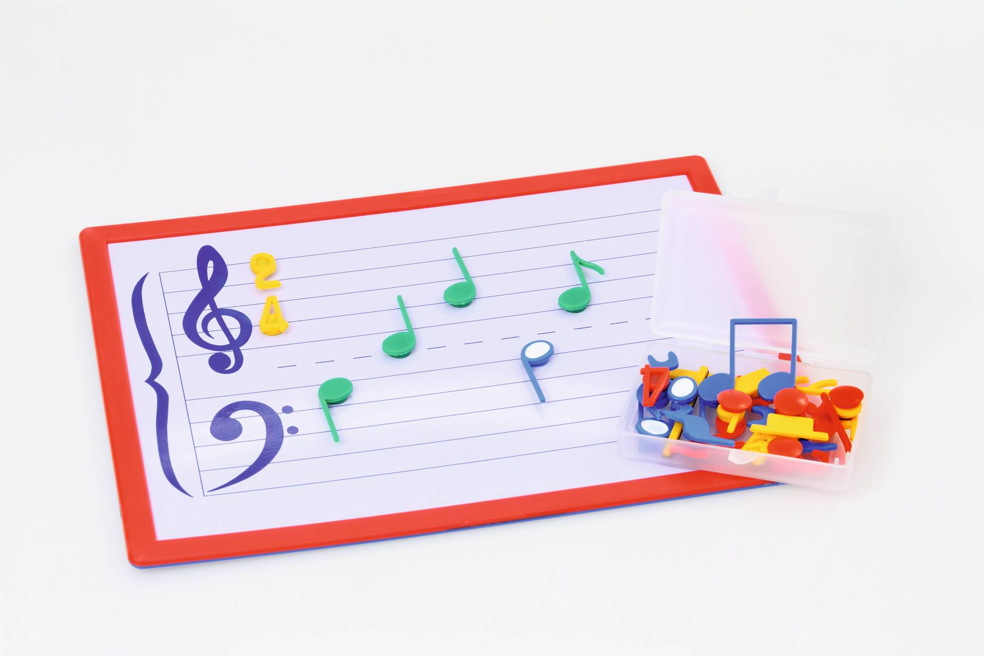84145_d-Muzieknotenbord-magnetisch.jpg Magnetisch Muziek notitiebord - Afbeelding 1