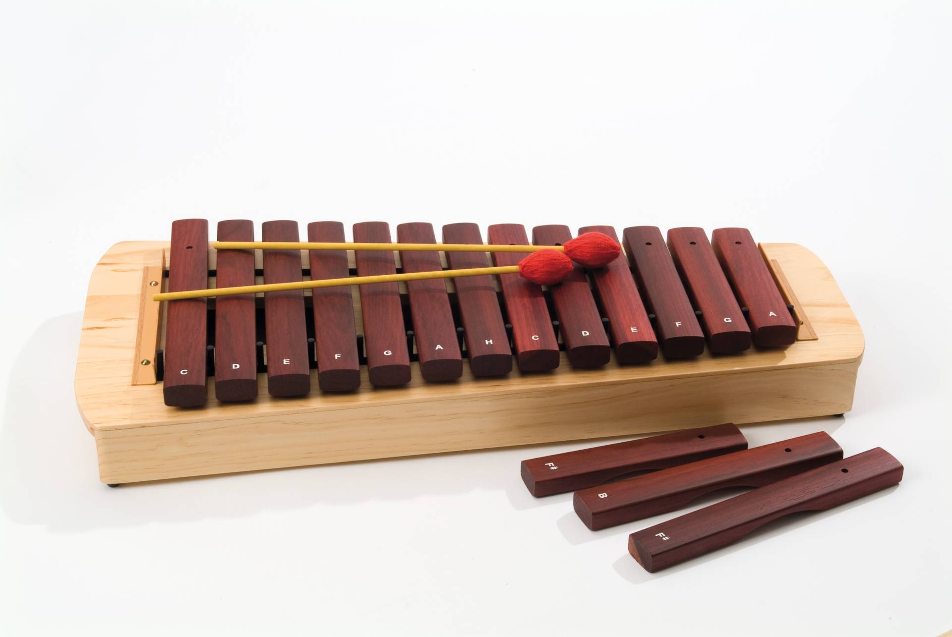 84257_a-Muziek-Compact-Sporan-Xylophone.jpg Compact Sopraan Xylofooon - Afbeelding 1