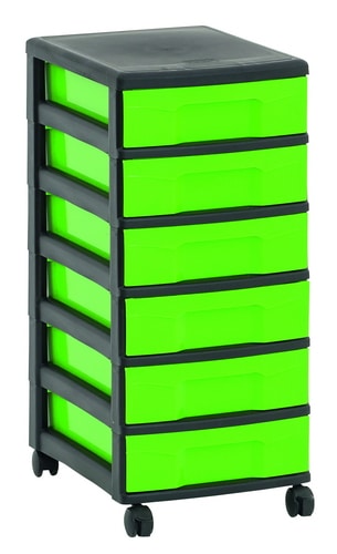 850008_a.jpg Opberg ladetoren met 16 lades L - Afbeelding 1