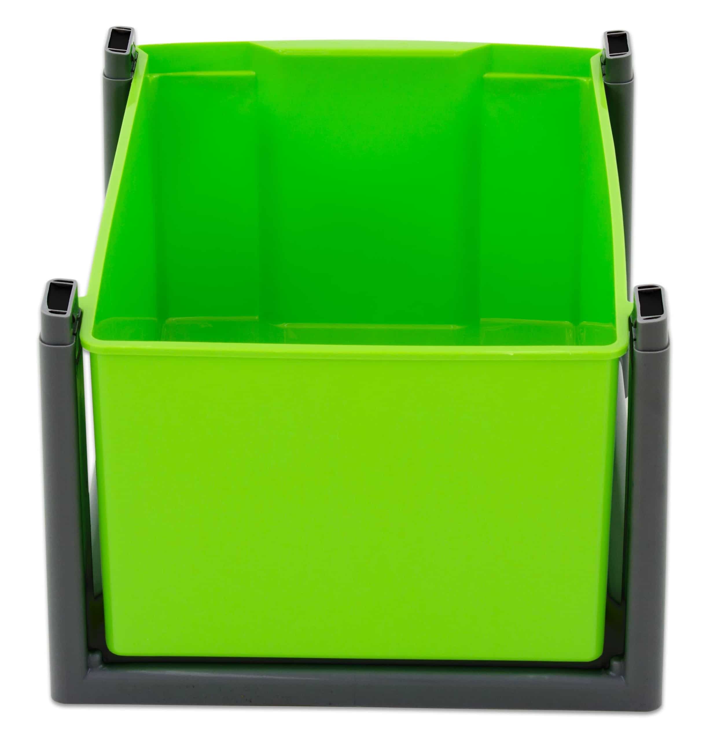 850079_h-scaled-1.jpg Grote lade - groen/zwart frame - Afbeelding 1