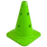Kegel met gaten-groen