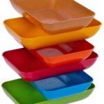 TreeNside Biokunststof sorteerschalen set 6/St. 47x23x147gekleurd