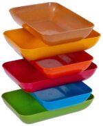 TreeNside Biokunststof sorteerschalen set 6/St. 47x23x147gekleurd