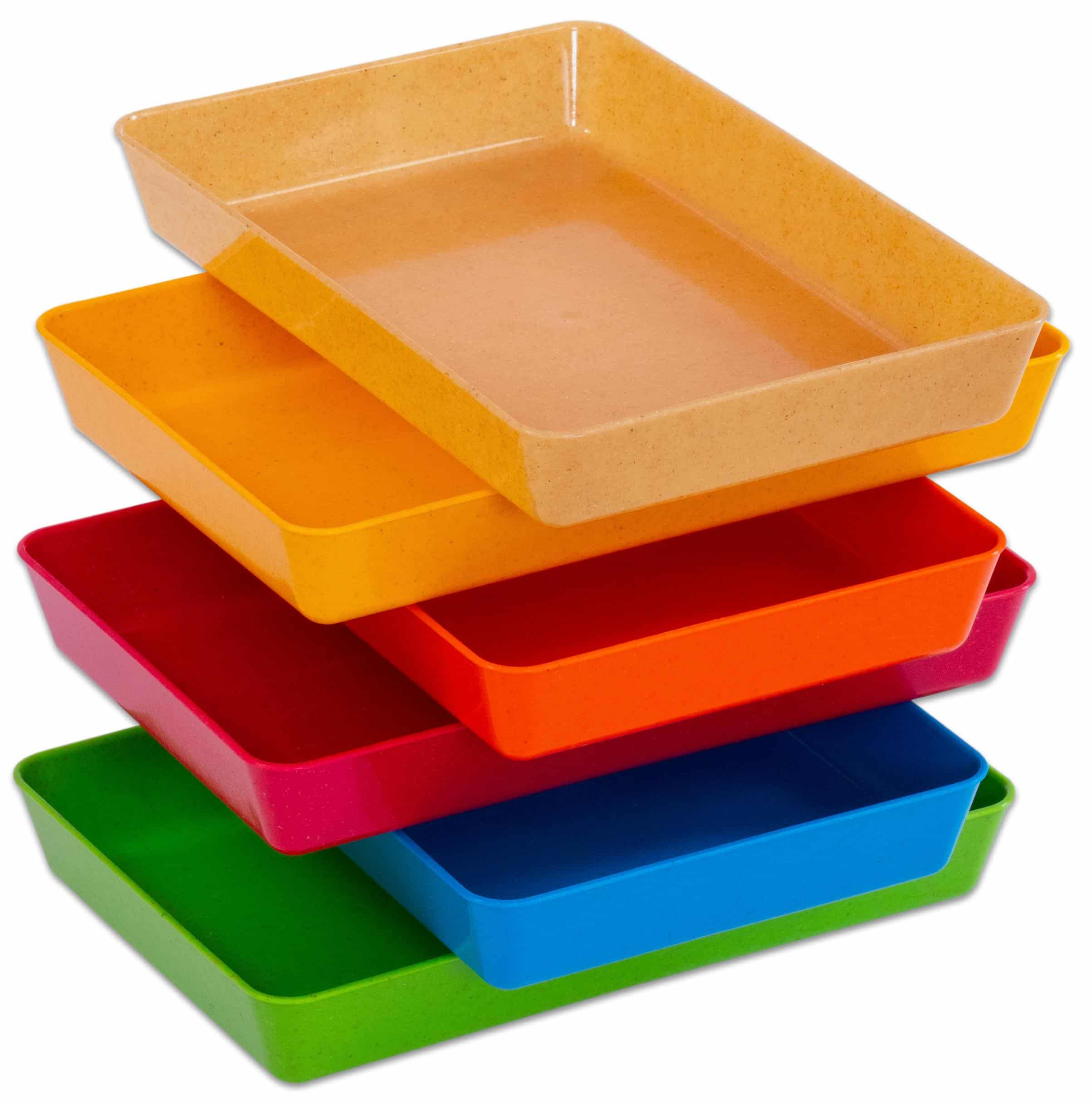 850255_a.jpg TreeNside Biokunststof schalen set 6/St. gekleurd - Afbeelding 1