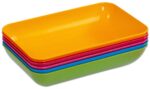 TreeNside Biokunststof sorteerschalen set 6/St. 47x23x147gekleurd - Afbeelding 2
