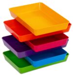 TreeNside Biokunststof sorteerschalen set 6/St. 26 x 18 x 12 gekleurd