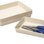 5 boomNside materiaal bakjes klein, grijs-beige