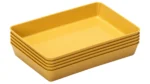 5 treeNside Materiaal bakjes klein, saffraangeel