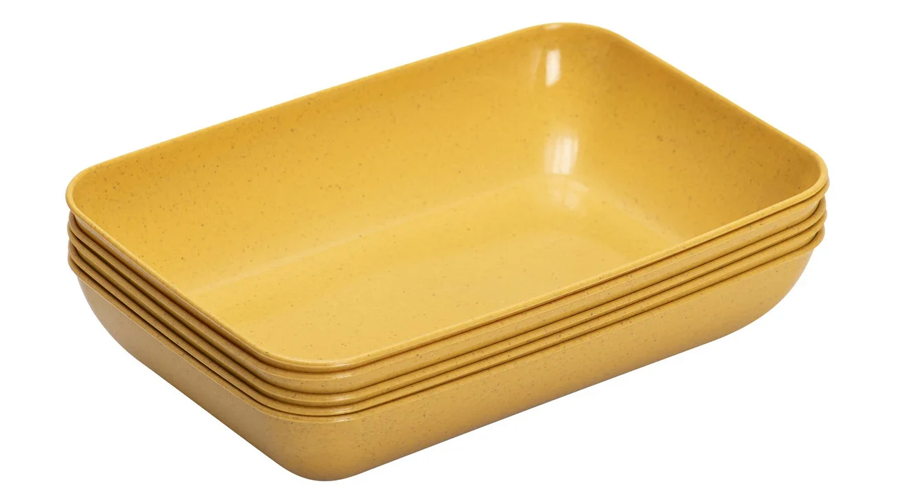 850415_a.webp 5 treeNside materiaal bakjes groot, saffraangeel - Afbeelding 1