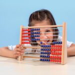 Telraam 100 Rood/Blauw