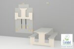 Wandklaptafel - Afbeelding 3