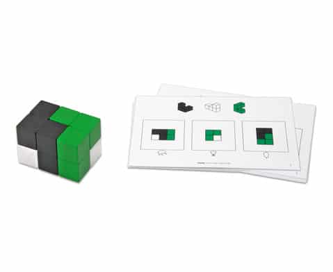 86300_1.jpg Oefenkaarten soma kubus, 10 stuks, Set 1 - Afbeelding 1