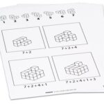Oefenkaarten soma kubus, 10 stuks, Set 2