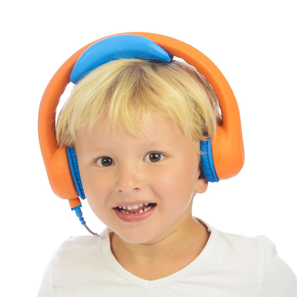 8718591952623_kidscover_safe_n_sound_orange_03.webp Koptelefoon Safe & Sound 2-10 jr onbreekbaar - Afbeelding 1