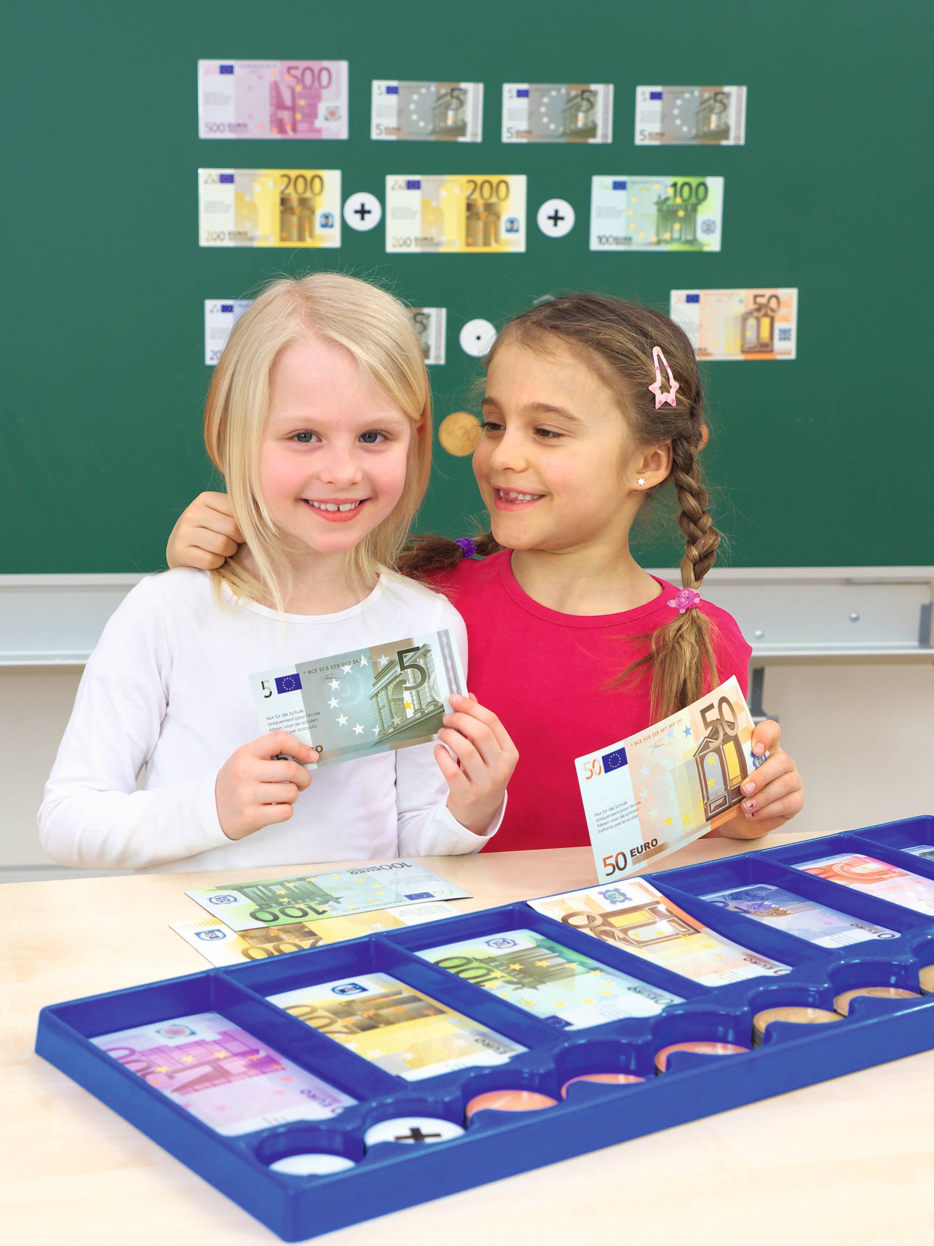 88079_b-Rekenen-Geld-Kassa-Magnetisch.jpg Magnetische Rekengeld In Kassa - Afbeelding 1