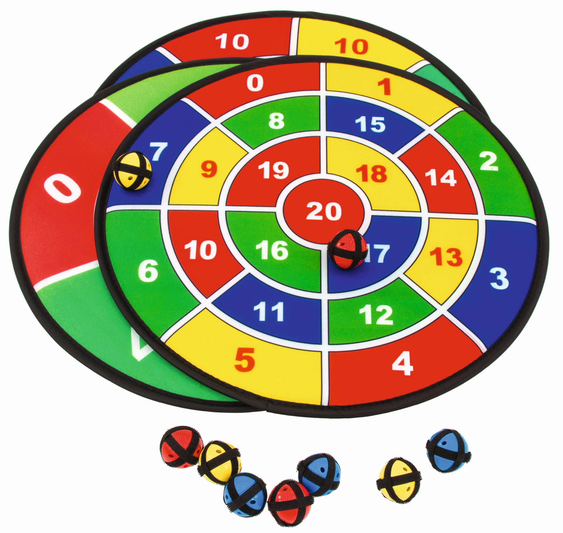 88504_b-Sport-Dart-Doelschijf-balletjes.jpg Dartschijf Rekenen - Afbeelding 1