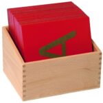 Voel- en tastkaarten – Opbergbak hout (groot)