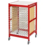 Droogrek A3 Rood XL (verrijdbaar)