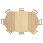 BACCUS Kleutermeubel Set 7-dlg Rechthoek 120x80cm - Afbeelding 6