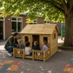 Houten Speelhuis Hans & Grietje - Afbeelding 2