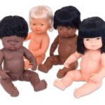 Poppen Set Internationaal 4/St.