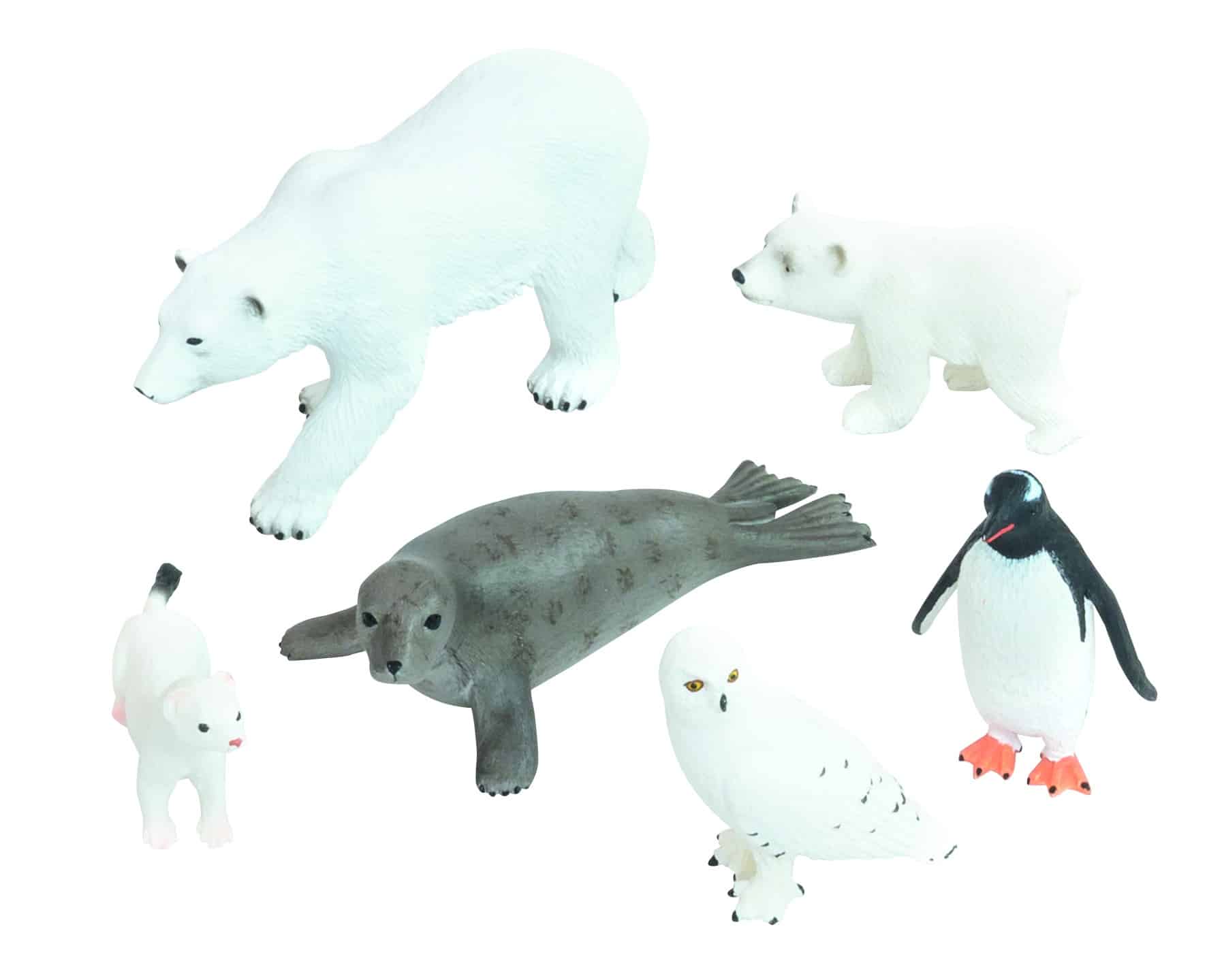 97832_a.jpg Antarctische Dieren Set (6 St.) - Afbeelding 1