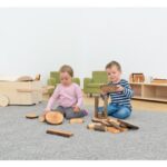 Nature Wood Boomblokken Kist