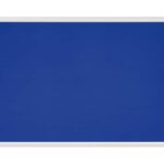 Pinboard-blauw 120x90 cm