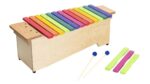 Altxilofoon in Boomwhackers-kleuren