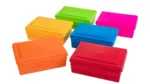 Opbergdoos medium, 1,4 liter-set 6 kleuren