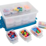 Opbergboxenset, 25-delig, transparant