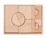 Wagen met houten bouwstenen (basis vormen) - Afbeelding 8