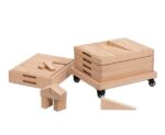 Wagen met houten bouwstenen (speciale vormen) - Afbeelding 2