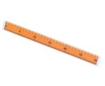 Liniaal 30 cm (3 zijden - 3 meet-eenheden) - Afbeelding 3