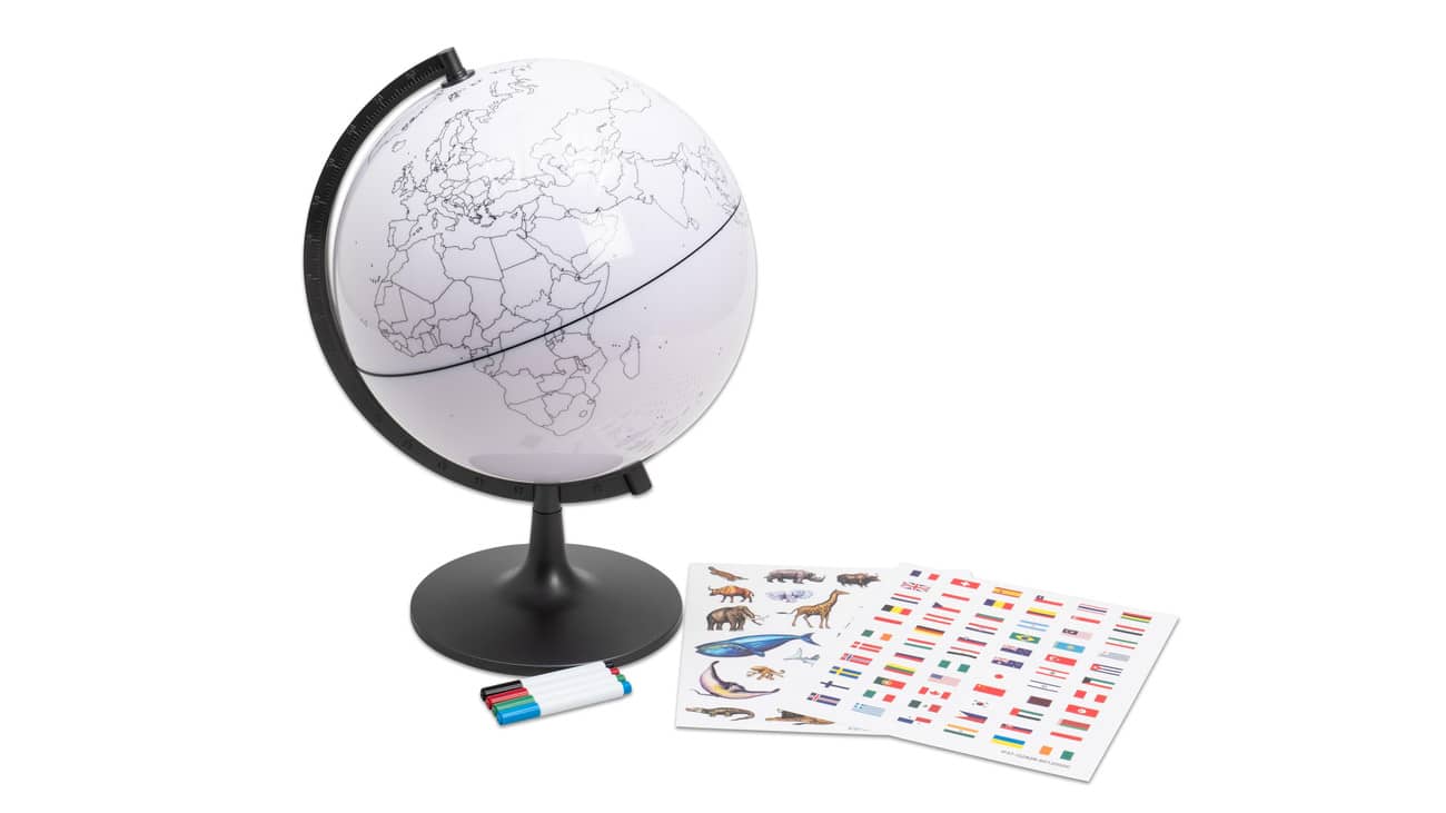 Betzold-Globus-mit-Umrissen-der-Erdteile-und-der-Laender-86777_a-ZD.jpg Beschrijfbare Globe - Afbeelding 1