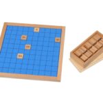 Honderdveld met getalkaartjes