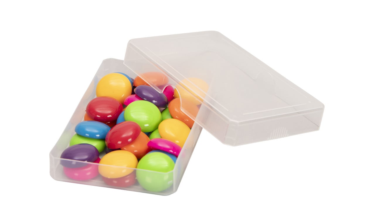 Betzold-Kartenbox-leer-E_87617_a-ZD.jpg transparante kaartenbox - Afbeelding 1