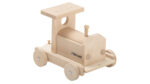 Houten trein met wagons - Afbeelding 4